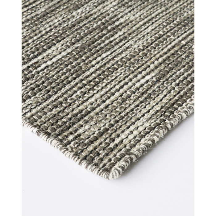 Abbas Floor Rug - Gravel (100% Wool) - Paulas Home & Living