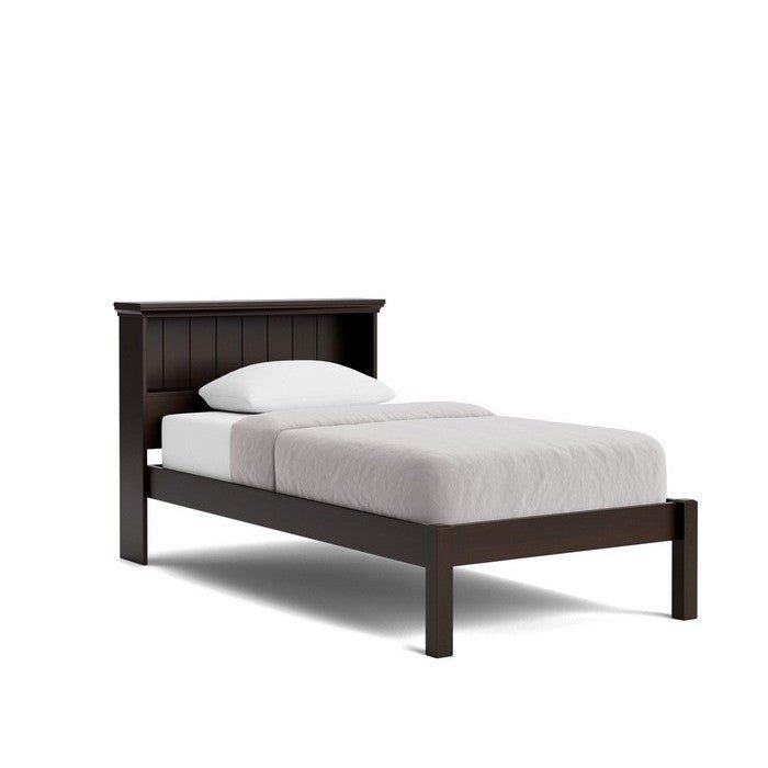 Adventure Slatframe Bed - Low Foot with Headend shelf - Single to King Single - Paulas Home & Living