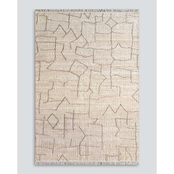 Agros Floor Rug - Straw (Jute Blend) - Paulas Home & Living