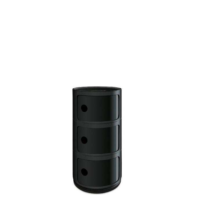 Ally 3 Box Unit - Black - Paulas Home & Living