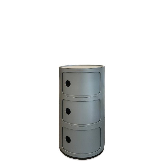 Ally 3 Box Unit - Grey - Paulas Home & Living