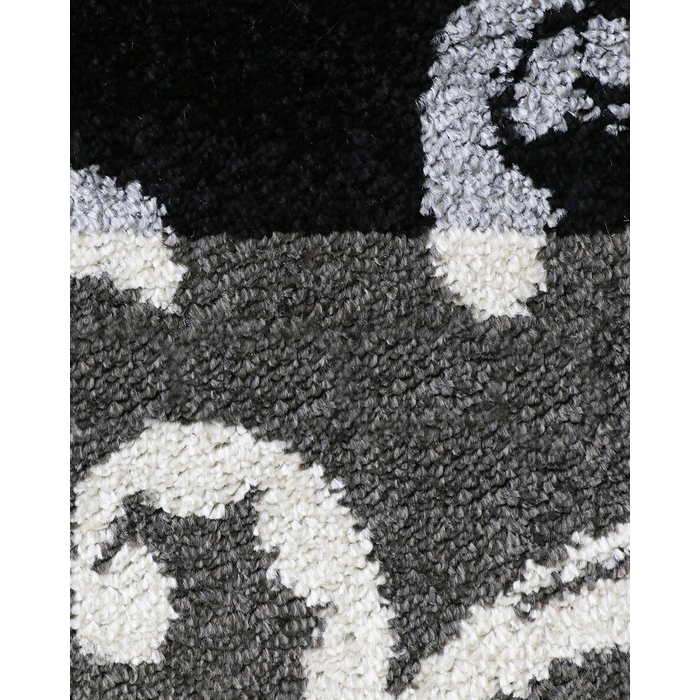 Alyssa Floor Rug - Black/Grey Multi (100% Polypropylene) - Paulas Home & Living