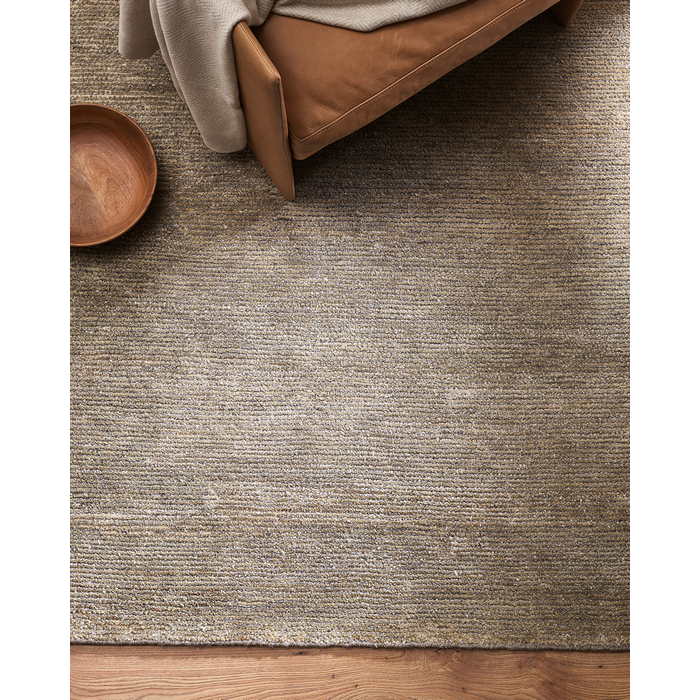 Anchorage Floor Rug - Stone (Jute/Bamboo Silk) - Paulas Home & Living