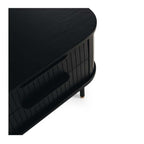 Anders Bedside Cabinet - 2 Drawer (Black Oak) - Paulas Home & Living