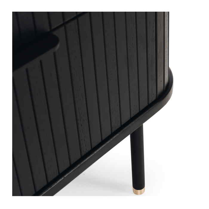 Anders Dresser - 6 Drawer (Black Oak) - Paulas Home & Living