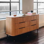 Anders Dresser - 6 Drawer (Natural Oak) - Paulas Home & Living