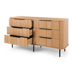 Anders Dresser - 6 Drawer (Natural Oak) - Paulas Home & Living