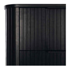 Anders Tallboy - 4 Drawer (Black Oak) - Paulas Home & Living