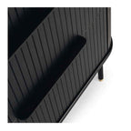 Anders Tallboy - 4 Drawer (Black Oak) - Paulas Home & Living