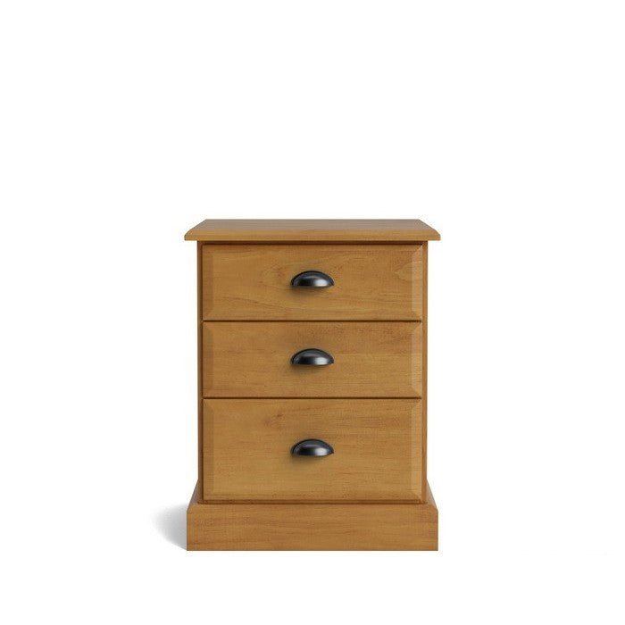 Andorra Bedside 3 Drawer - Paulas Home & Living
