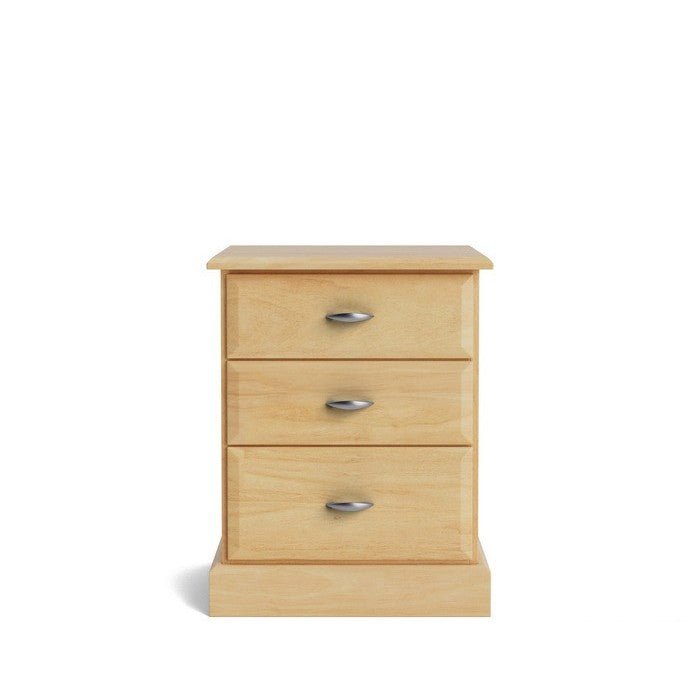 Andorra Bedside 3 Drawer - Paulas Home & Living