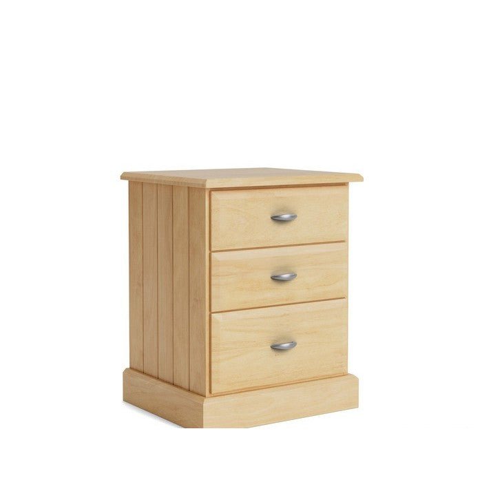 Andorra Bedside 3 Drawer - Paulas Home & Living