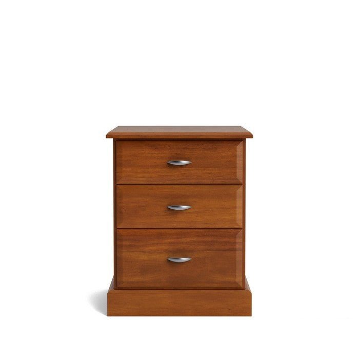 Andorra Bedside 3 Drawer - Paulas Home & Living