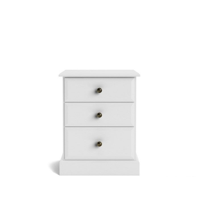 Andorra Bedside 3 Drawer - Paulas Home & Living