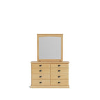 Andorra Dresser and Mirror 8 Drawer - Paulas Home & Living