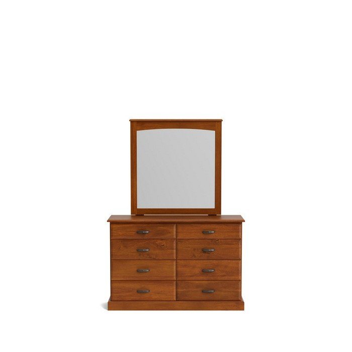 Andorra Dresser and Mirror 8 Drawer - Paulas Home & Living