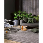 Antigua Outdoor Rug - Graphite - Paulas Home & Living