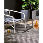Antigua Outdoor Rug - Graphite - Paulas Home & Living