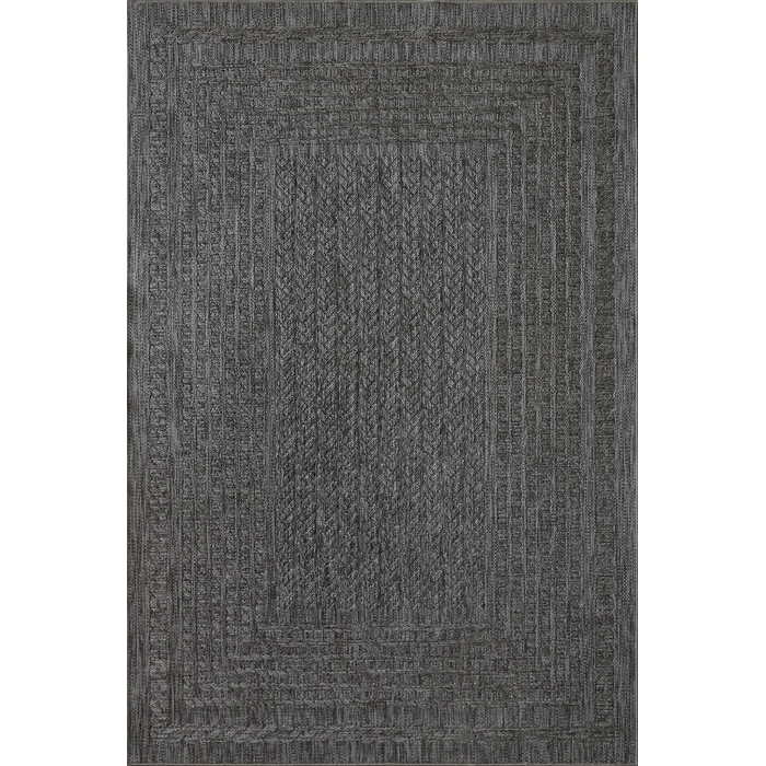 Antigua Outdoor Rug - Graphite - Paulas Home & Living