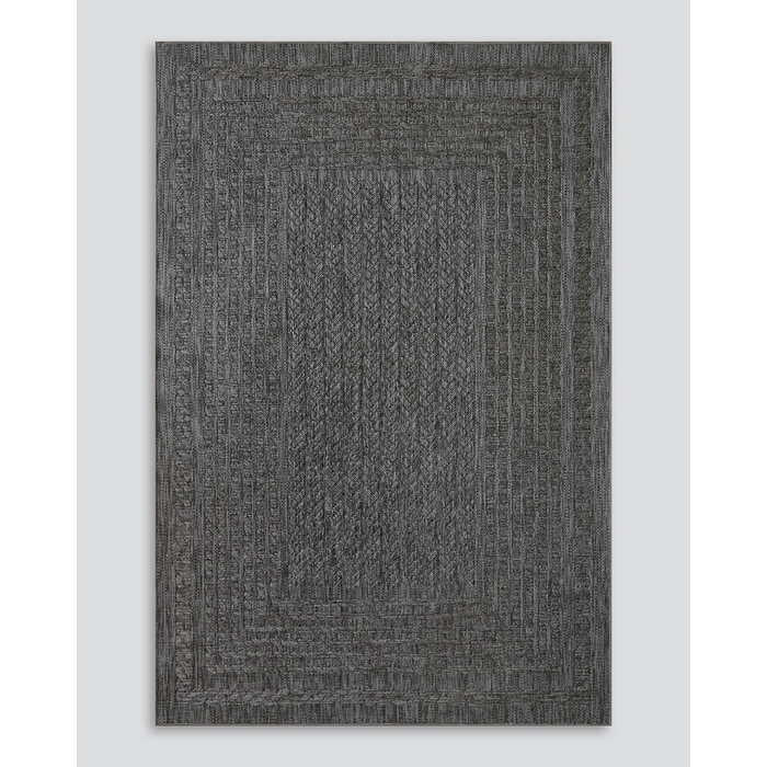 Antigua Outdoor Rug - Graphite - Paulas Home & Living