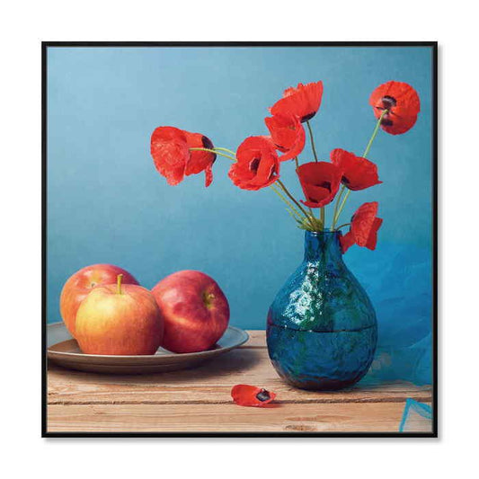 Apples/Poppies 1000sq Perspex Wall Art - Paulas Home & Living