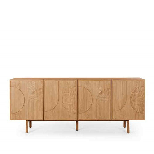 Arc Sideboard - Natural - 2000w - Paulas Home & Living