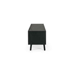 Arc TV Stand - Black Oak - Paulas Home & Living