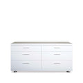 Arctic Dresser 6 Drawer - Paulas Home & Living