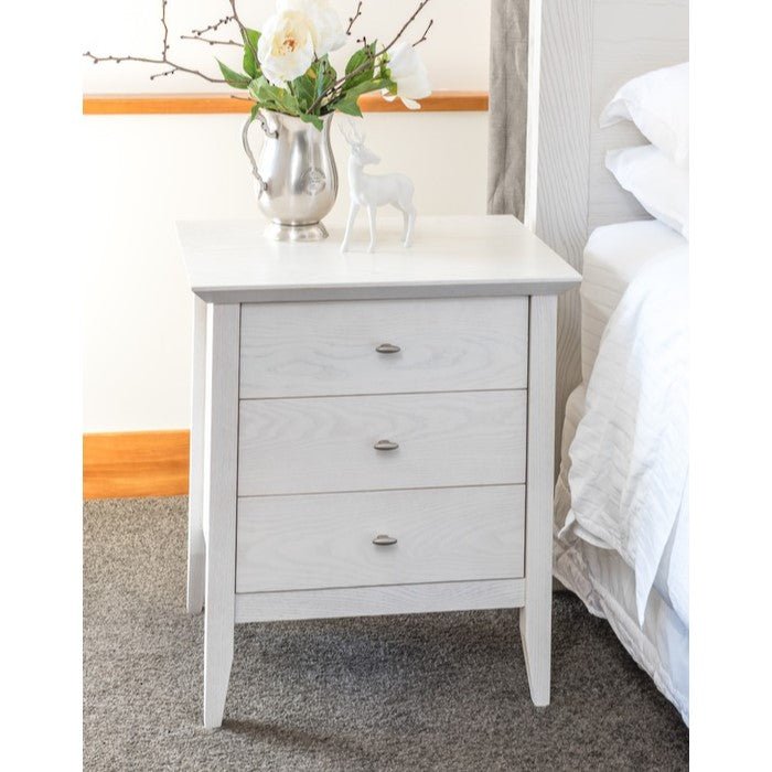 Aria Bedside - 3 Drawer - Paulas Home & Living