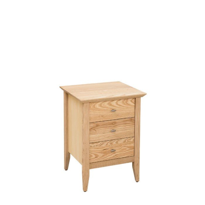 Aria Bedside - 3 Drawer Narrow 500w - Paulas Home & Living