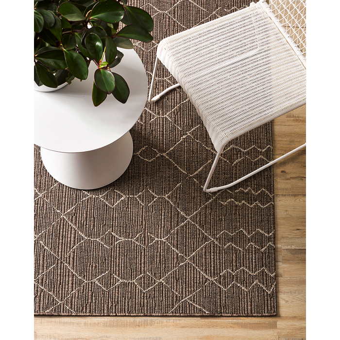 Aruba Outdoor Rug - Graphite - Paulas Home & Living