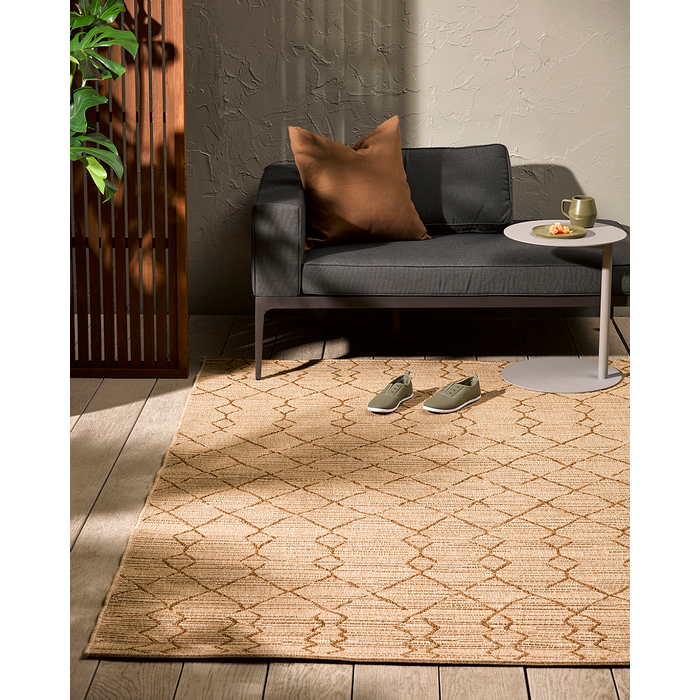 Aruba Outdoor Rug - Teak - Paulas Home & Living