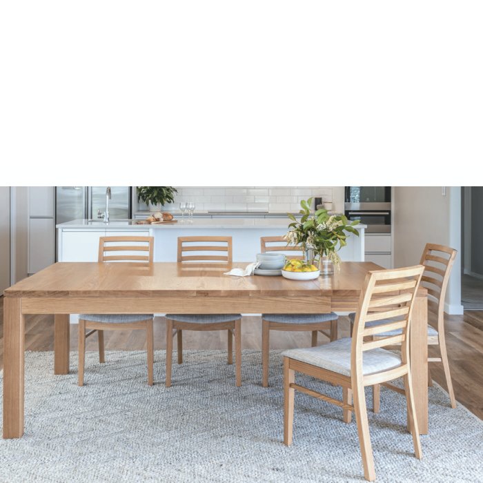 Attra Dining Table - Single Extension - 1500w to 1850w - Paulas Home & Living