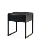 Avalon Black Oak Side Table - Paulas Home & Living