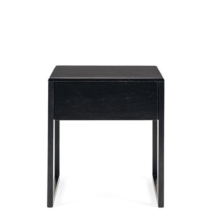 Avalon Black Oak Side Table - Paulas Home & Living