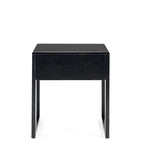 Avalon Black Oak Side Table - Paulas Home & Living