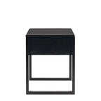 Avalon Black Oak Side Table - Paulas Home & Living