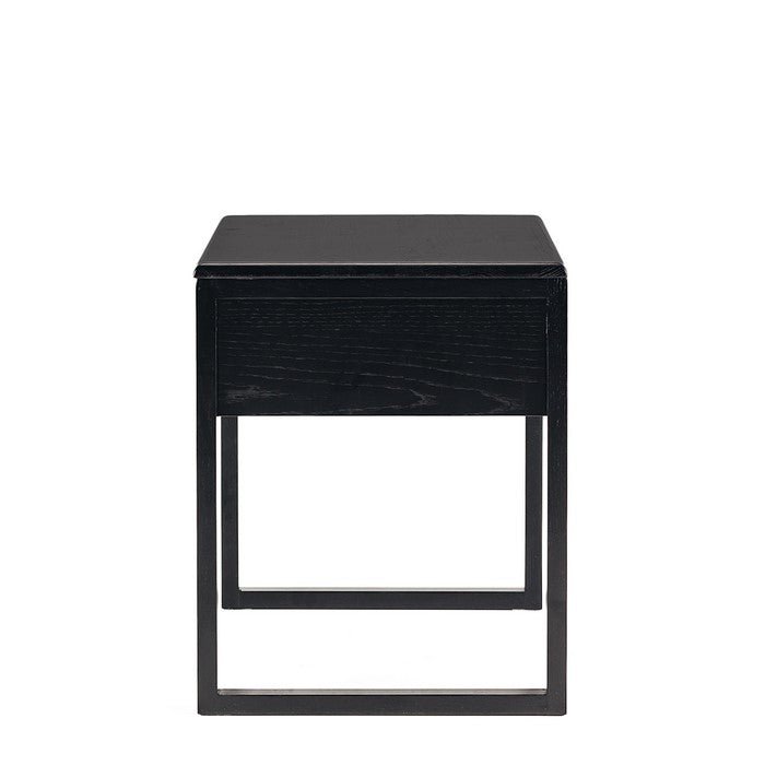 Avalon Black Oak Side Table - Paulas Home & Living