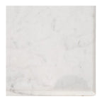 Avalon Natural Oak Side Table (Marble Top) - Paulas Home & Living