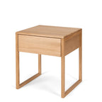 Avalon Natural Oak Side Table (Oak Top) - Paulas Home & Living