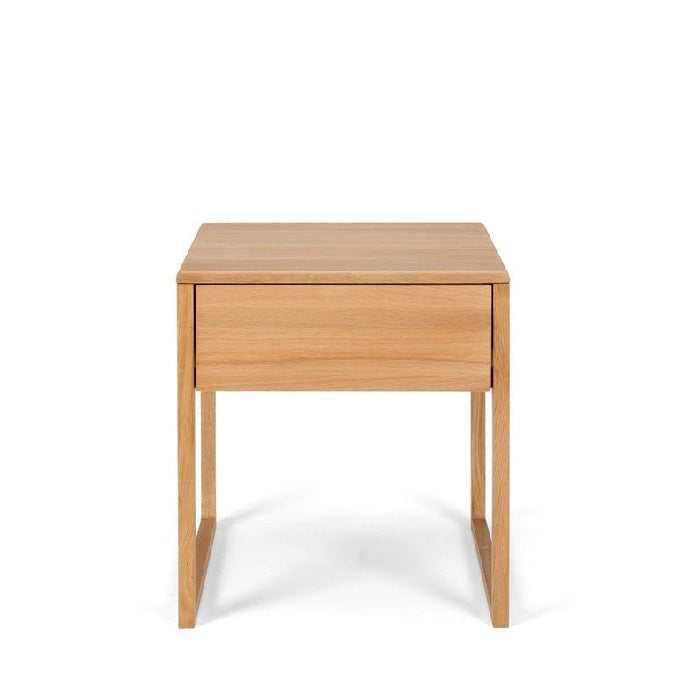Avalon Natural Oak Side Table (Oak Top) - Paulas Home & Living