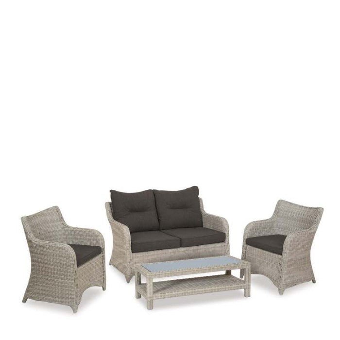 Bali Wicker Outdoor Suite (4 Pce) - Paulas Home & Living
