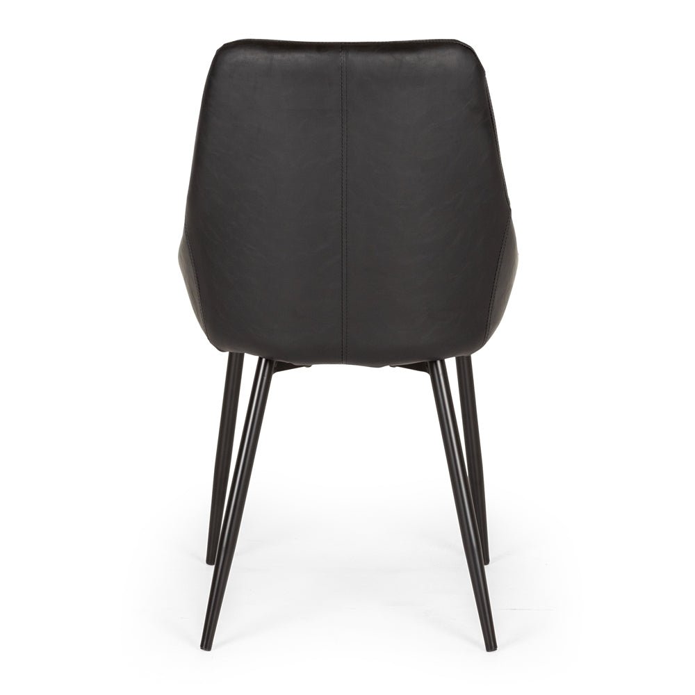 Bari Dining Chair - Black - Paulas Home & Living