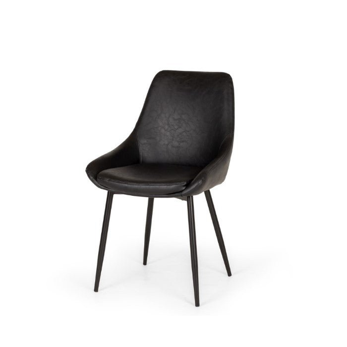 Bari Dining Chair - Black - Paulas Home & Living