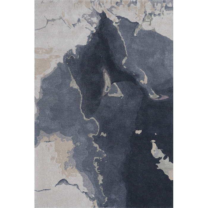 Basalt Floor Rug - Charcoal Multi (Wool Blend) - Paulas Home & Living