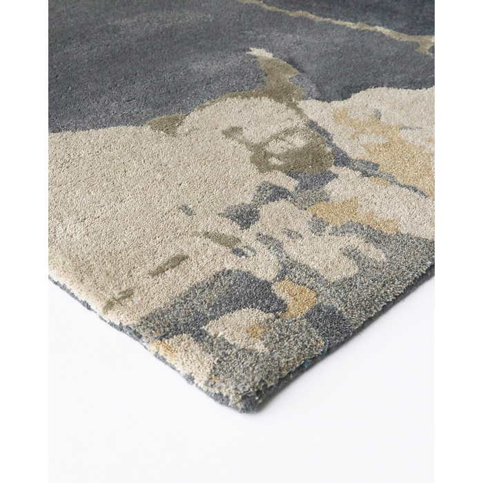 Basalt Floor Rug - Charcoal Multi (Wool Blend) - Paulas Home & Living