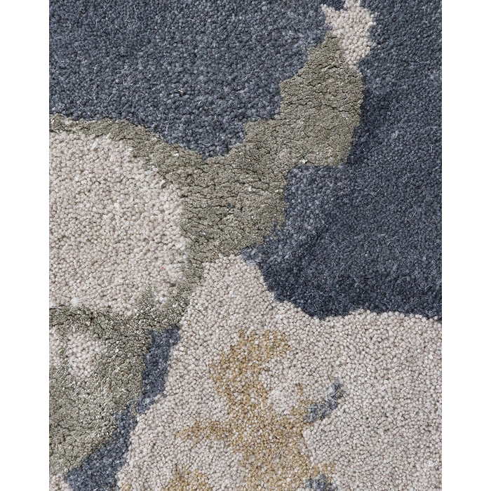 Basalt Floor Rug - Charcoal Multi (Wool Blend) - Paulas Home & Living