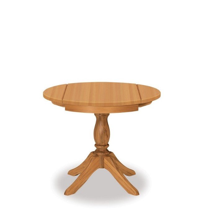 Belmont Dining Table - Double Drop-Leaf - Natural Oak - Paulas Home & Living