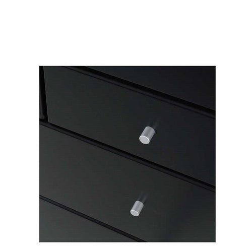 Black Pearl 3 Drawer Bedside - Paulas Home & Living