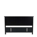 Black Pearl Headboard Grooved - Queen/King - Paulas Home & Living